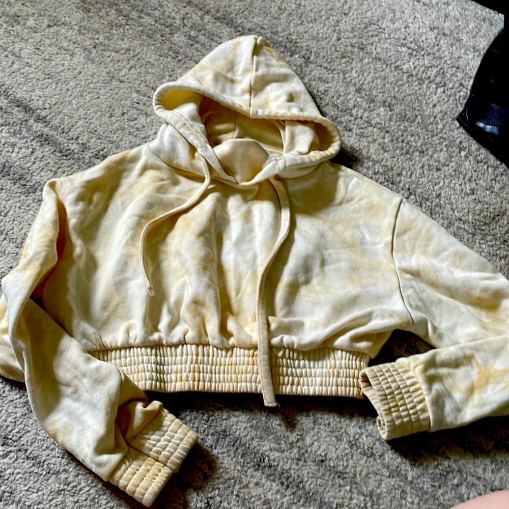 Crop top hoodie